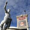 An exterior view of Caesars Palace on the Las Vegas Strip Dec. 26, 2017.