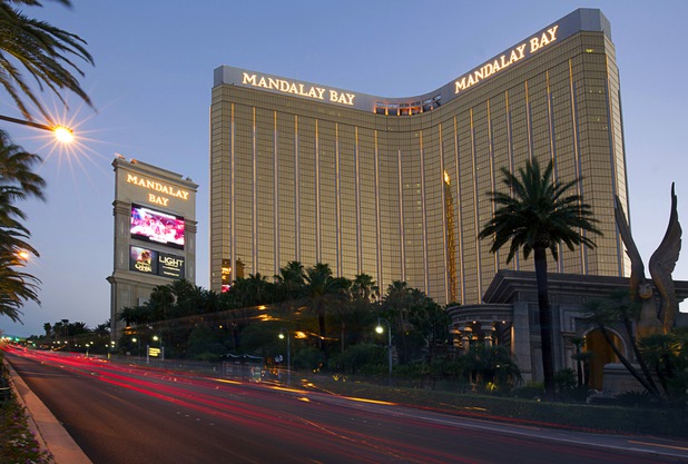 A view of the Mandalay Bay Friday, July 24, 2015.