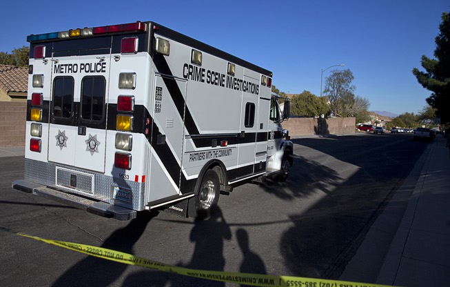 A Crime Scene Investigations van arrives on Atwood Avenue near ...