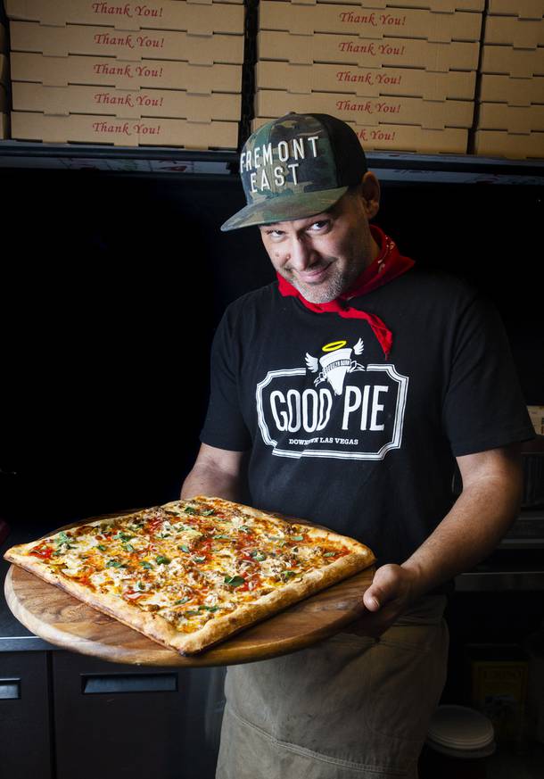 Good Pie Owner Vincent Rotolo at his new restaurant at Pawn Plaza in Las Vegas on Friday, Feb. 2, 2018.