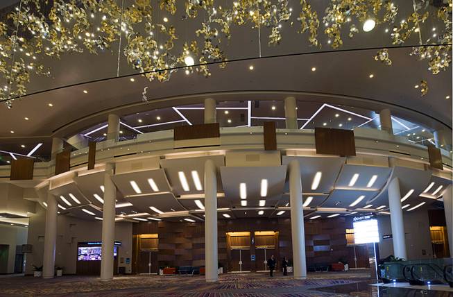 A view of the new Aria East Convention Center Thursday, Feb. 15, 2018. The new $170 million addition adds 200,000 sq. ft. of convention space.