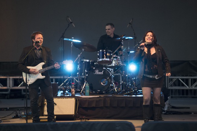 The A-List Band performs during the Ultimate Vegas Sports Weekend ...