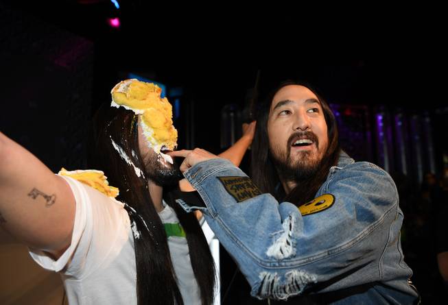 Steve Aoki celebrates the unveiling of his own wax figure ...