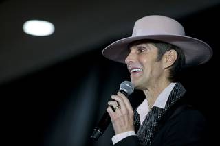 Lollapalooza founder Perry Farrell speaks during a news conference for Kind Heaven, a Southeast Asian-themed entertainment complex, at the Linq Tuesday, March 13, 2018. Kind Heaven, a partnership between Farrell, Immersive Artistry and Caesars Entertainment is expected to open in the Linq Promenade in 2019.