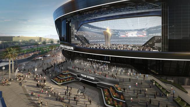 Raiders' Stadium Renderings