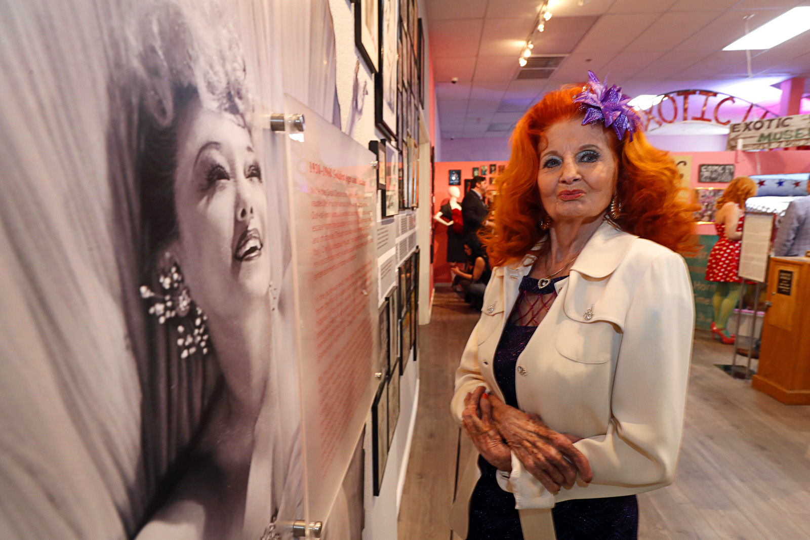 Vegas Showgirls Celebrated at 'French Connection' Exhibit and Event