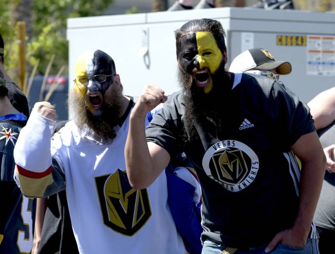 Vegas Golden Knights Send-off for the LA Games