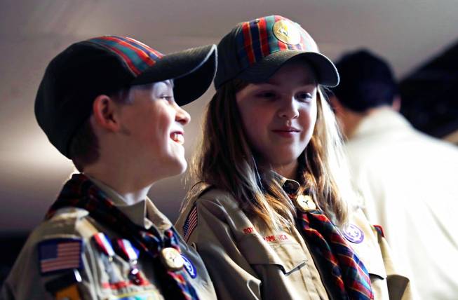 Girls in Boy Scouts