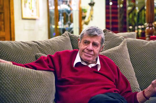 Jerry Lewis at Home