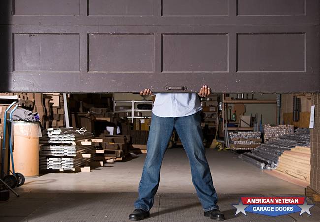 K2 American Veteran Garage Doors native