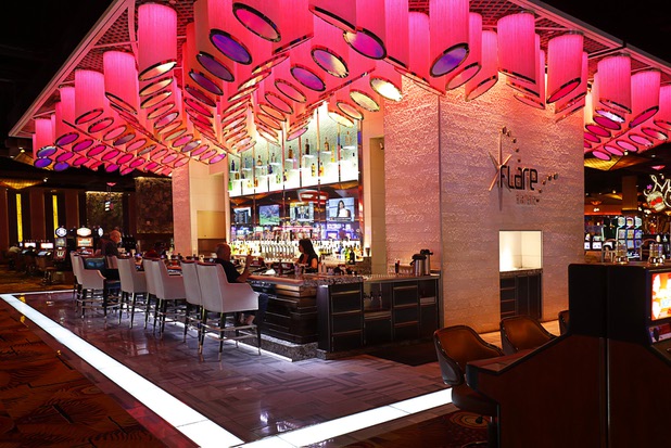 A view of the Flare Bar in the Silverton hotel-casino Thursday, May 17, 2018.