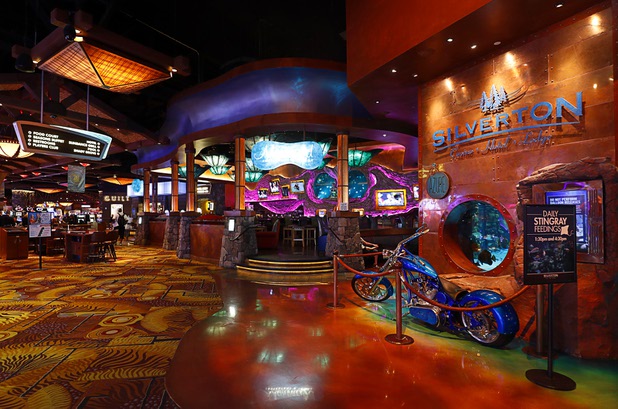 An interior view of the Silverton hotel-casino Thursday, May 17, 2018.