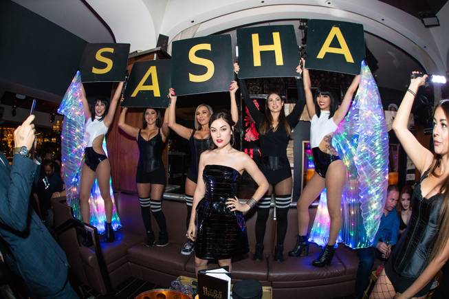 Sasha Grey took over at Hyde Bellagio.
