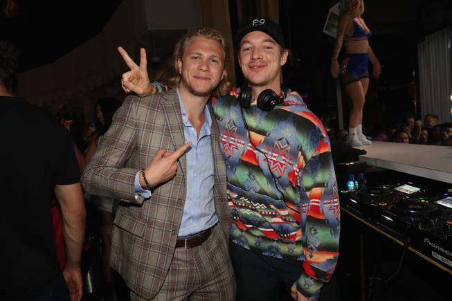 William Karlsson and Diplo at Intrigue.