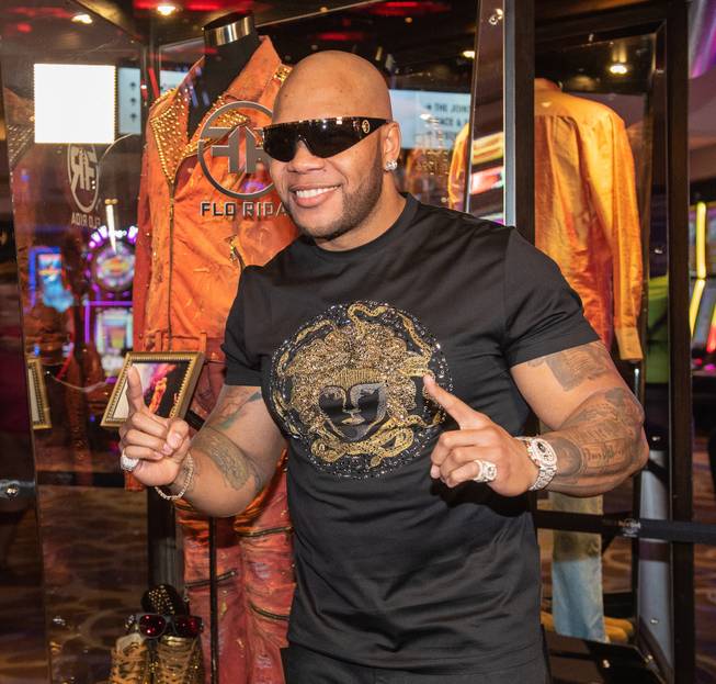 Flo Rida is honored at the Hard Rock.