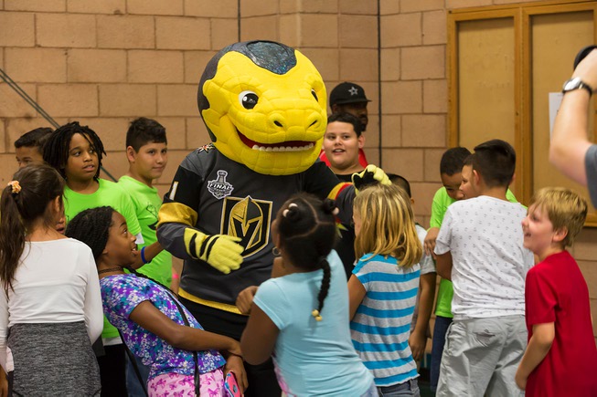Chance the Gila Monster helps teach kids at the Walnut ...