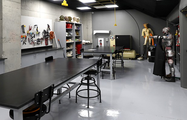 A special effects classroom is shown at L Makeup Institute, a makeup school and cosmetic store, at Tivoli Village, 440 S. Rampart Blvd., Thursday, July 12, 2018.