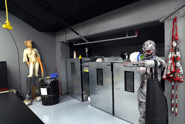 A special effects classroom is shown at L Makeup Institute, a makeup school and cosmetic store, at Tivoli Village, 440 S. Rampart Blvd., Thursday, July 12, 2018.