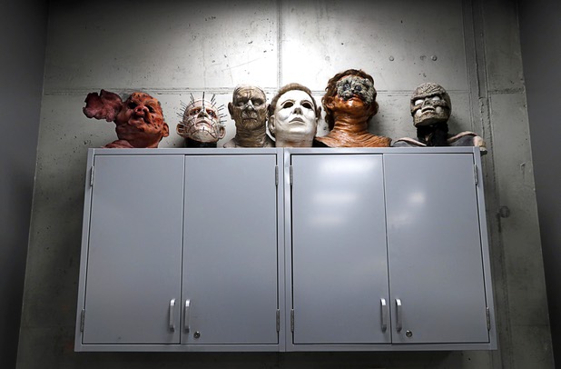 A special effects classroom is shown at L Makeup Institute, a makeup school and cosmetic store, at Tivoli Village, 440 S. Rampart Blvd., Thursday, July 12, 2018.