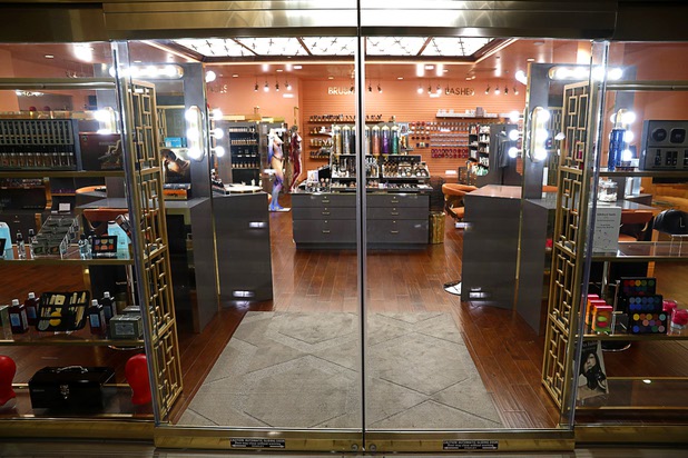 An exterior view of L Makeup Institute, a makeup school and cosmetic store, at Tivoli Village, 440 S. Rampart Blvd., Thursday, July 12, 2018.