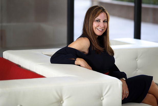 Holly Silvestri, a partner at the The Ferraro Group, Public Relations & Public Affairs company, poses Thursday July 12, 2018.