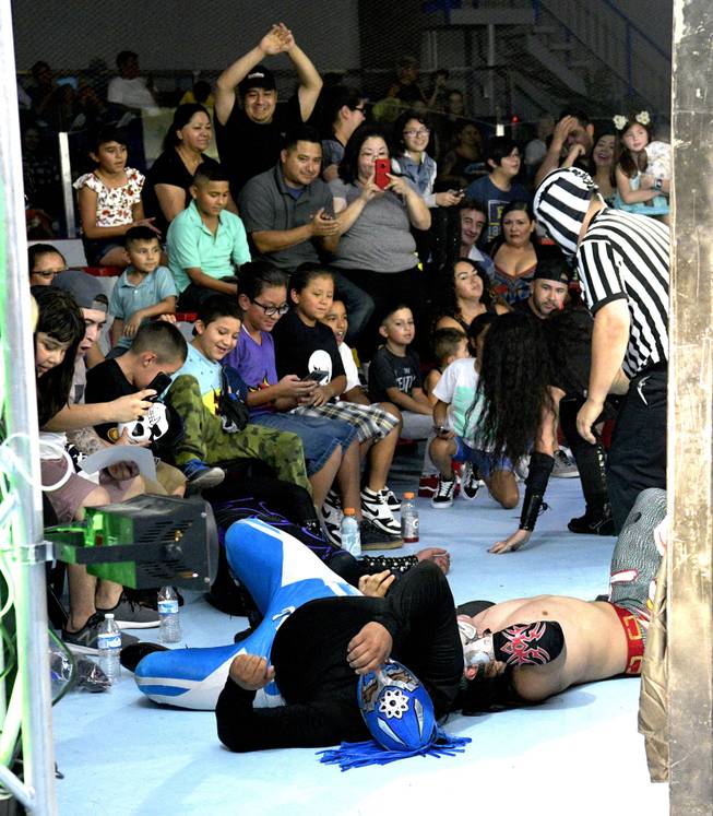 Photograph Lucha Libre Wrestling in Las Vegas