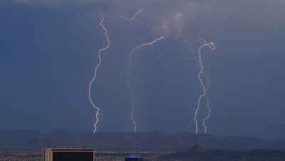 Las Vegas has had unusually dry monsoon season