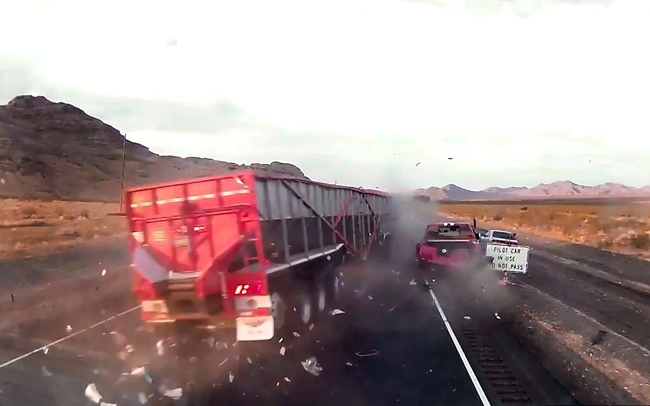 Semi Crash