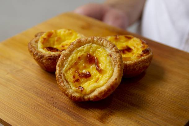 North Premium Outlets shoppers can pick up some Portuguese Egg Tarts at the Pastel De Nata 1881 stand.