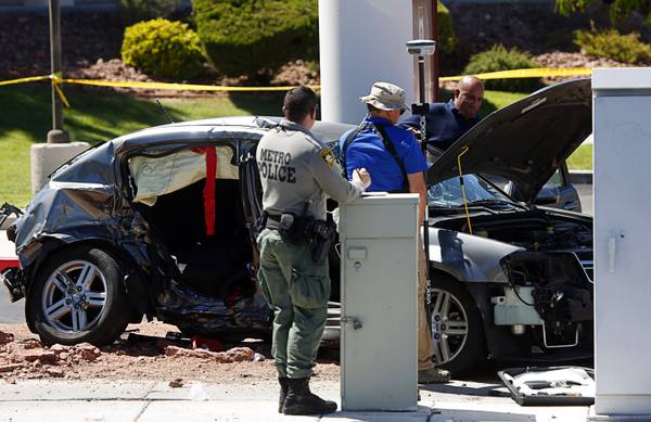 Police: Car in Vegas crash that killed 9 was going 103 mph