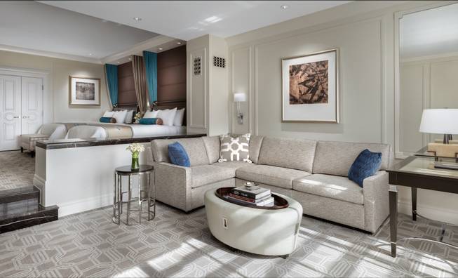 The Palazzo's renovations include changes to its oversized suites.