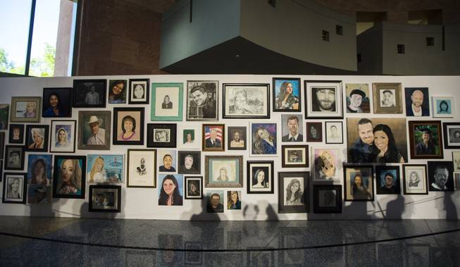 Las Vegas Portraits Project, 1 October Memorial Exhibit