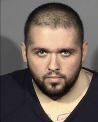 This undated Clark County Detention Center booking photo shows Mario Bladimir Trejo of Las Vegas.