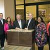 From left are David Swenson, Mary Rendina, Norm Rosensteel, Joel Just, Mozell Williams and Christine Greengrass of CAMCO. Just is CEO of the company.