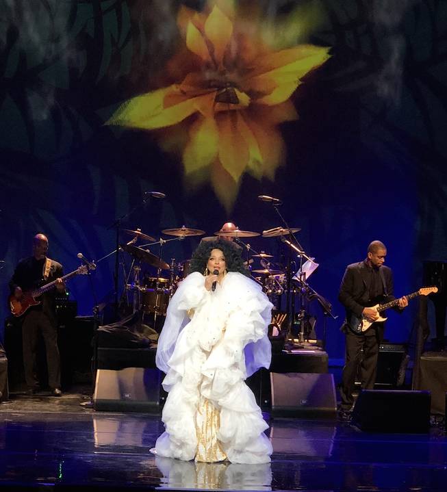 Diana Ross at Encore Theater on November 3.