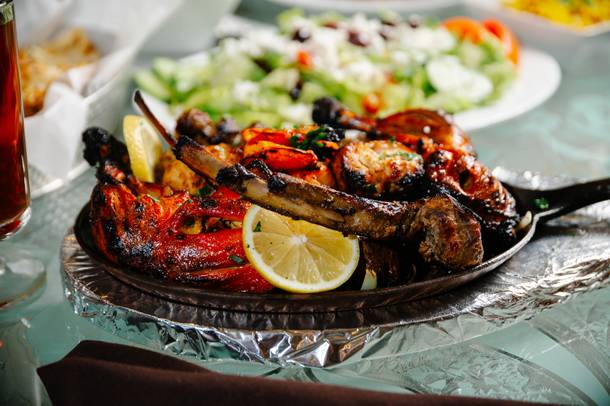 Shiraz restaurant serves Tandoori Mixed Platter as seen here, Tuesday, Nov. 6, 2018.