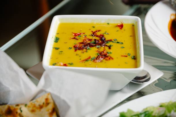 Shiraz restaurant serves Daal Soup as seen here, Tuesday, Nov. 6, 2018.