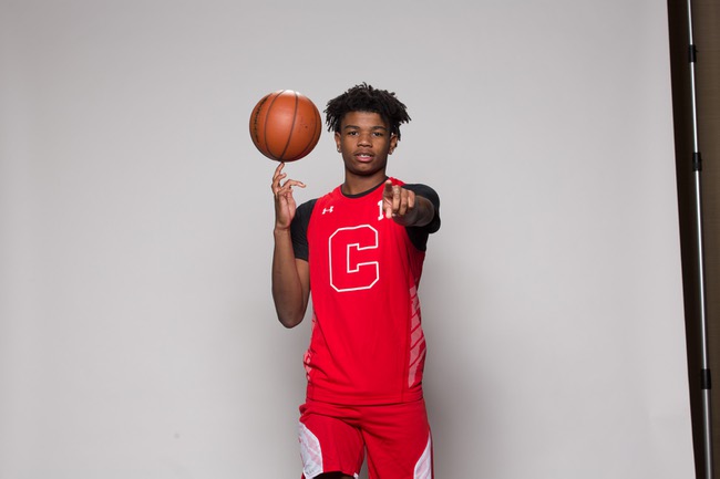 Jaden Hardy of Coronado High School takes a portrait during the Las Vegas Sun's Media Day at Red Rock Resort and Casino on Oct. 30, 2018.