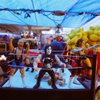 Photo: Action figures are displayed for sale at Broadacre