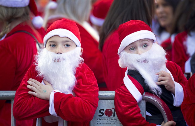 Ryder Jay, left, 7, and his friend Finn Walsh, 6, ...