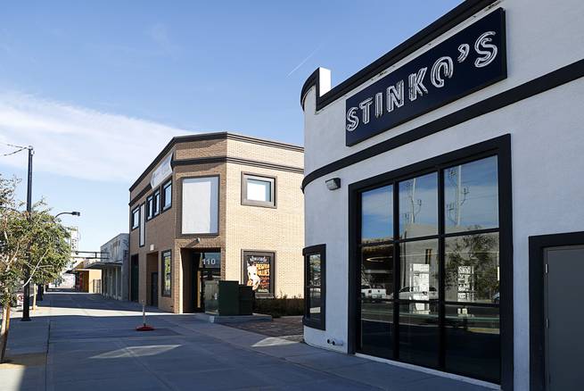 An exterior view of Stinko's, a florist and events business in the Arts District, 1029 S. Main St., Wednesday, Dec. 12, 2018.