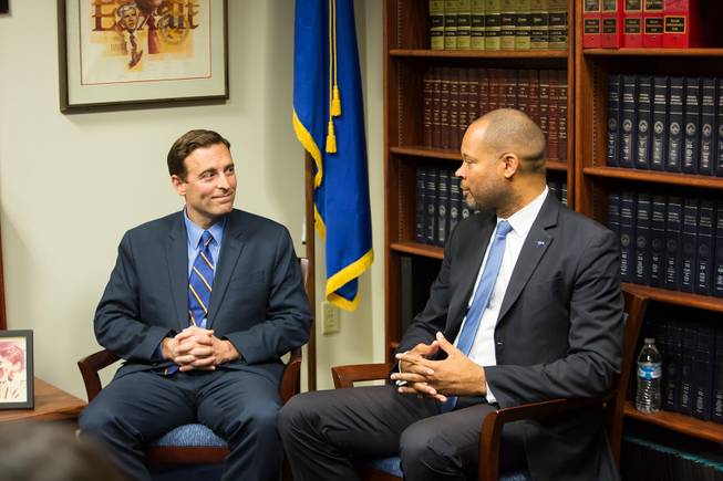 Nev. Attorney General Laxalt and Attorney General-Elect Ford
