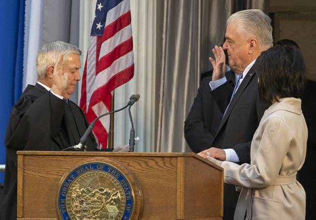 Sisolak Governor Oath of Office