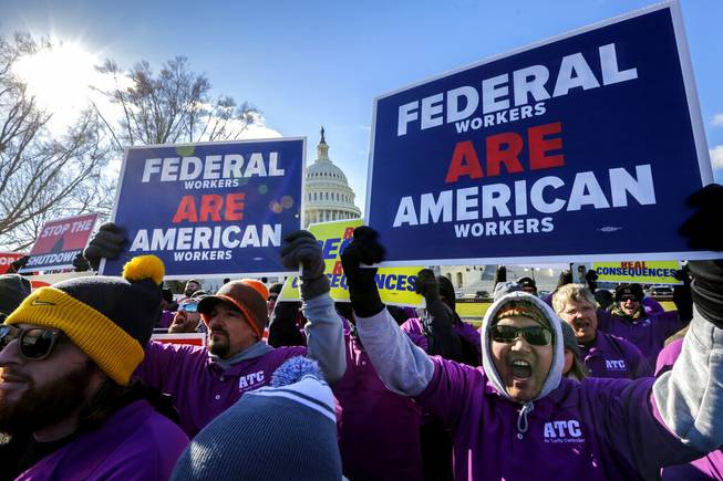 No pay for federal workers
