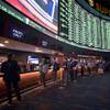 Gamblers make proposition bets on the 2019 Super Bowl at the Westgate SuperBook Thursday, Jan. 24, 2019.