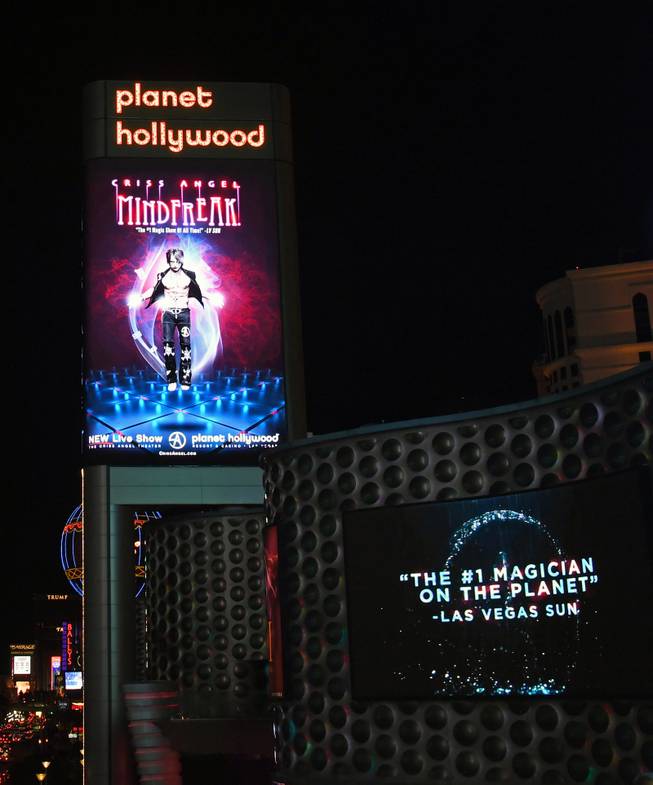 Photograph : 'Criss Angel MINDFREAK' Grand Opening