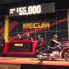 A 1934 Zundapp K-800 motorcycle is rolled across the stage Friday at the 28th annual Mecum Auctions Las Vegas sale after drawing a winning bid. Zundapp, a German company, was founded in 1917 and remained in business until the mid-1980s.