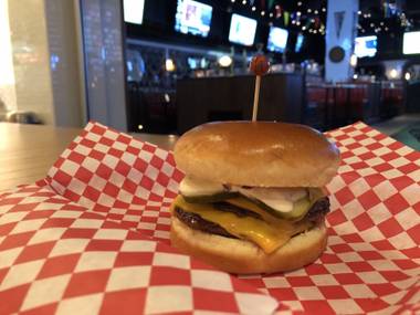 Behold the Side Betty Grill’s griddled cheeseburger, a masterpiece of a meal.