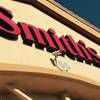This file photo shows a Smith's grocery sign outside a store in the Las Vegas Valley.
