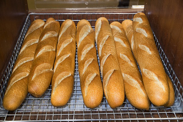 French bread is shown in the retail store at Great Buns Bakery, 3270 E. Tropicana Ave., Thursday, March 14, 2019. The family-owned bakery has been operating in Las Vegas since 1982.